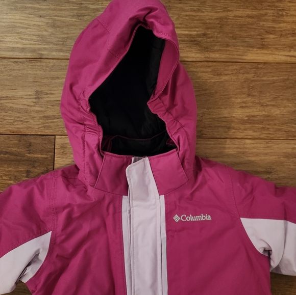 Columbia Kids' Buga II Snowsuit - Size 2T - Fuchsia - Picture 4 of 7